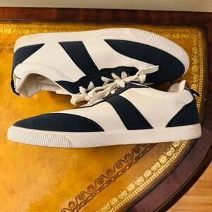 Shein Womens JIUYOU SHOES SPORTS MKEK Navy Blue White Flat Sneakers Size 42